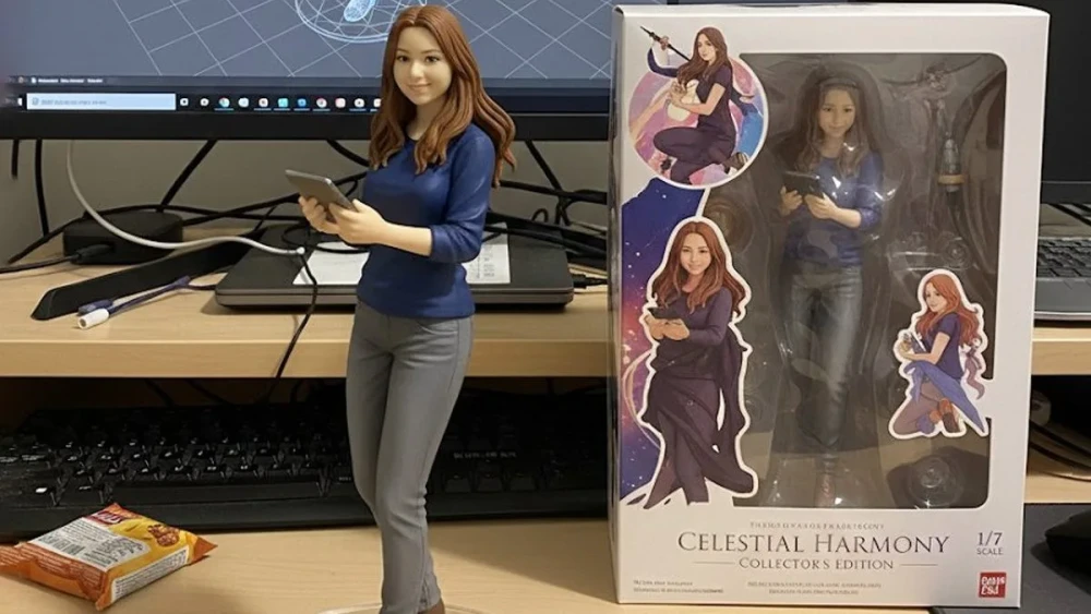 Viral AI Action Figure